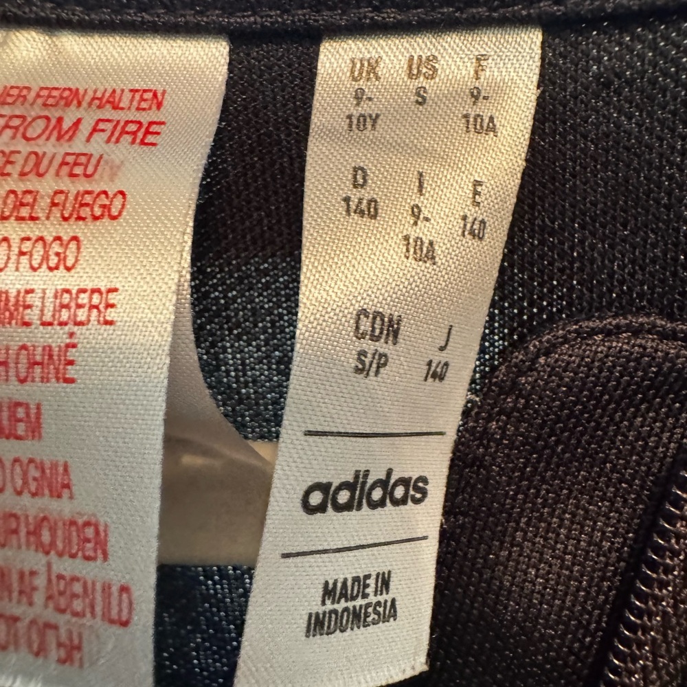 Adidas Black and White Half Zip Shirt - Picture 2 of 4